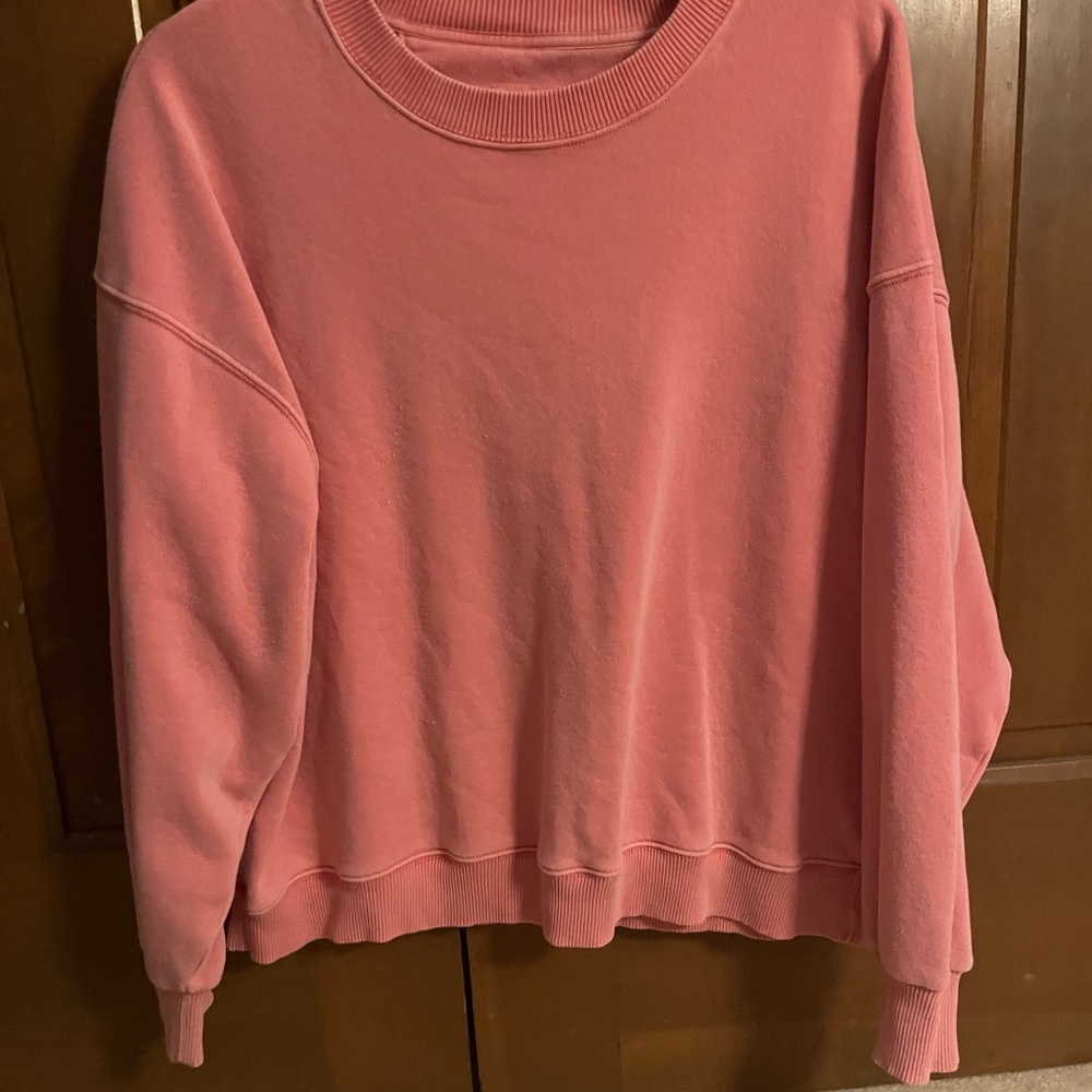 Women's Pink American Eagle Crewneck